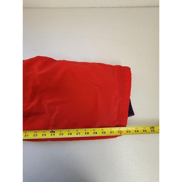 Vtg Patagonia Snow Pants Mens 36X33* Red Full Side Zip Ski Insulated Suspenders - Picture 11 of 16